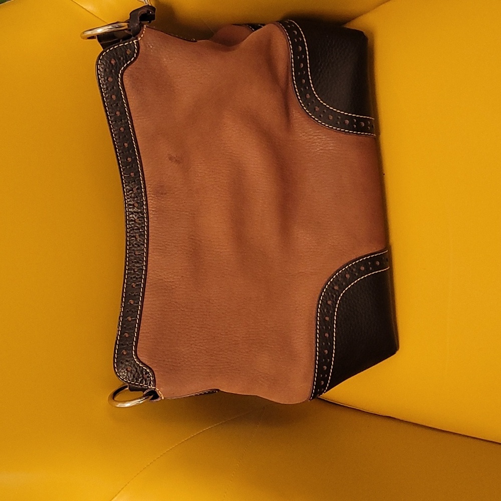 Vintage Dooney Bourke Nubuck Shoulder Bag - Picture 6 of 8